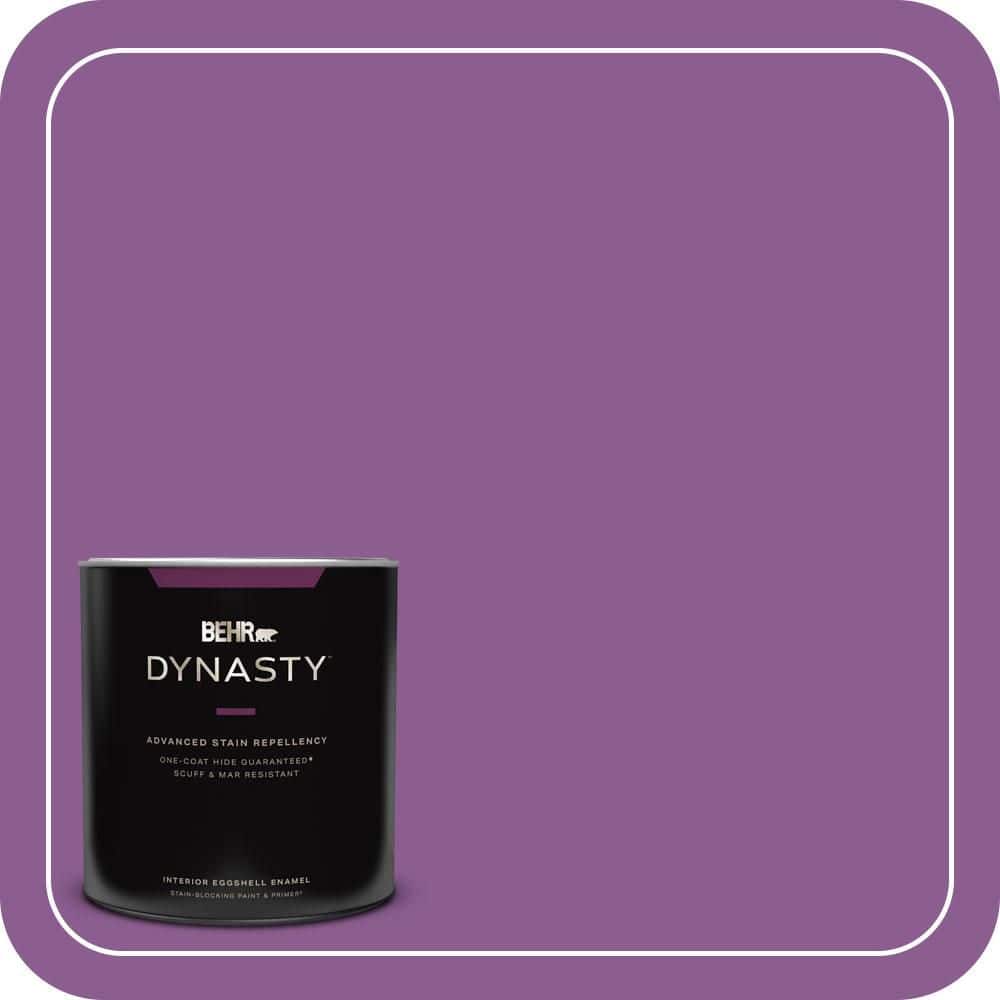 BEHR DYNASTY 1 qt. #P100-6 Chakra Eggshell Enamel Interior Stain-Blocking Paint and Primer