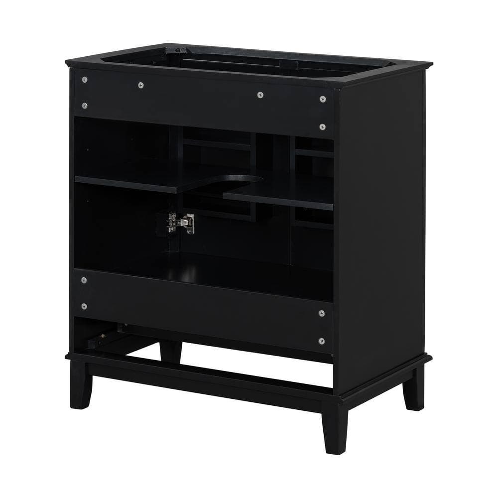 Tileon Modern Freestanding Bath Vanity Cabinet without Top with Storage Drawer and Adjustable Shelf (2)