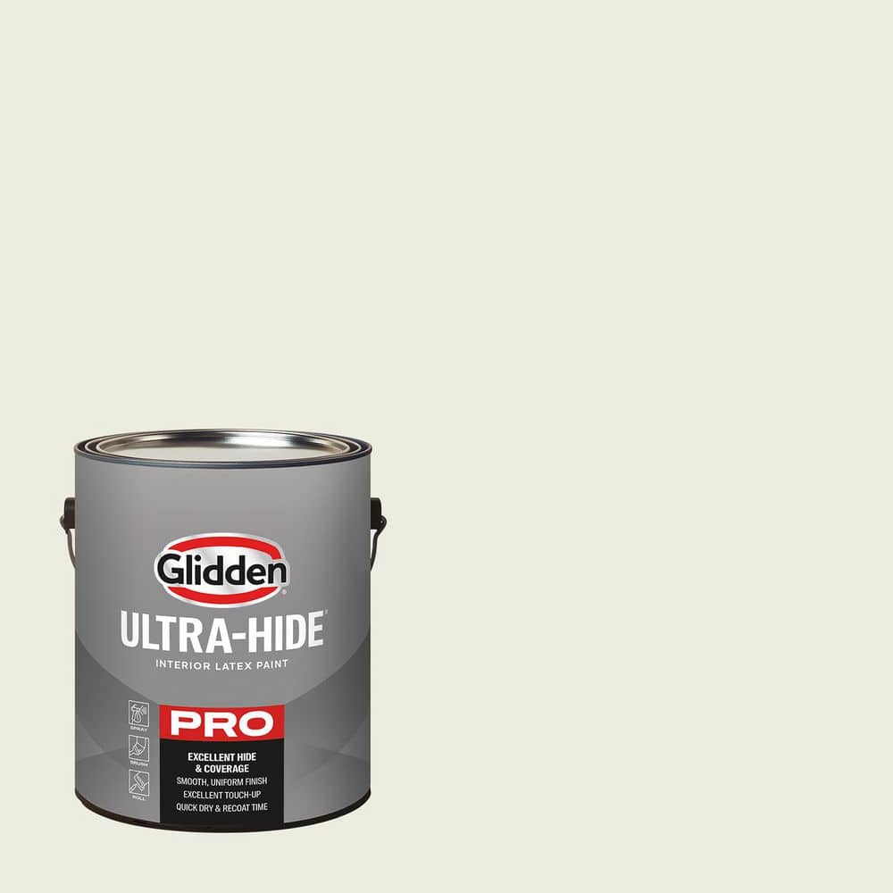 Glidden Ultra-Hide 1 gal. PPG1123-1 Ageless Satin Interior Paint