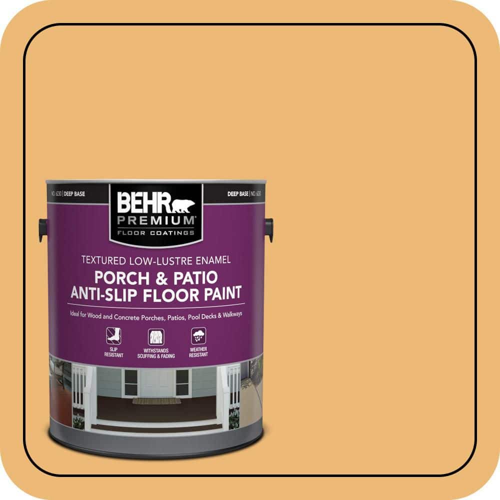 BEHR PREMIUM #BIC-29 Textured Low-Lustre Enamel Interior/Exterior Porch and Patio Anti-Slip Floor Paint (1)