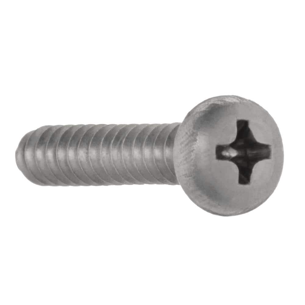 Everbilt #10 x 1-1/4 in. Phillips Pan Head Stainless Steel Sheet Metal Screw (25-Pack) (4)