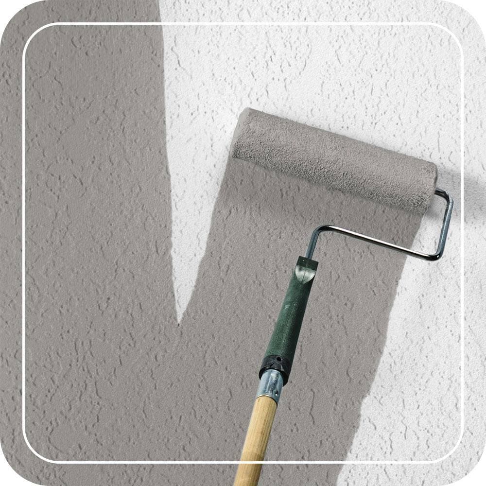 BEHR PREMIUM 1 gal. #BNC-17 Casual Gray Elastomeric Masonry, Stucco and Brick Exterior Paint (3)