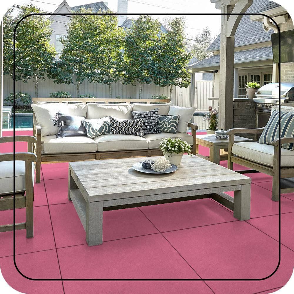 BEHR PREMIUM #P130-5 Textured Low-Lustre Enamel Interior/Exterior Porch and Patio Anti-Slip Floor Paint (3)