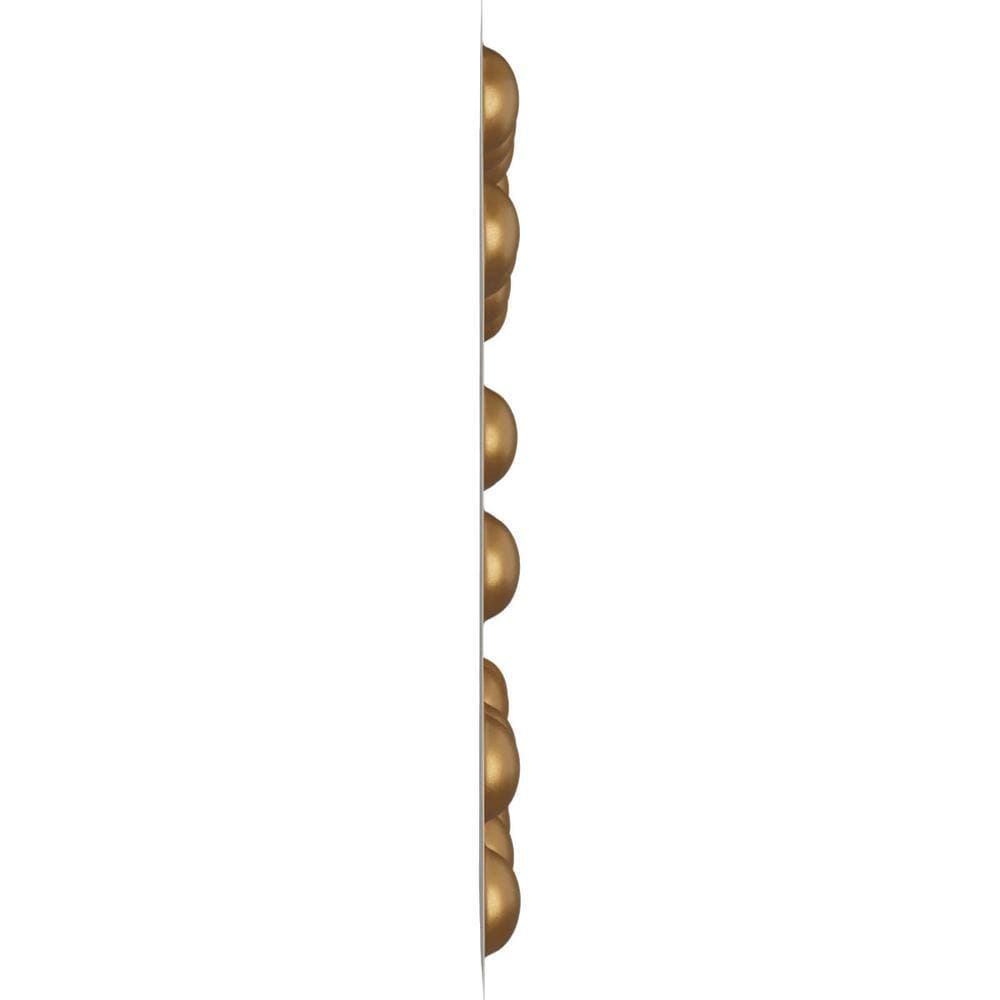 Ekena Millwork 19 5/8 in. x 19 5/8 in. Emery EnduraWall Decorative 3D Wall Panel, Gold (Covers 2.67 Sq. Ft.) (3)