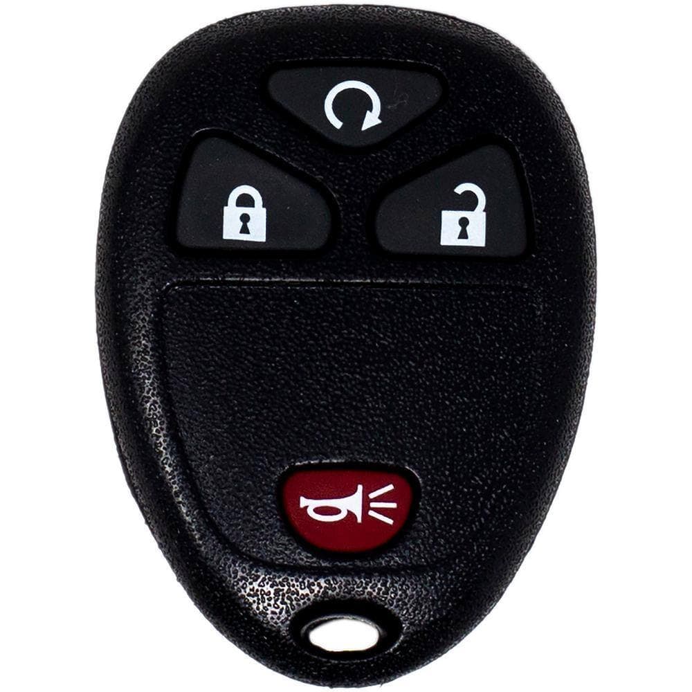 Car Keys Express Replacement GM Remote-4 Buttons (Lock, Unlock, Panic, and Remote Start) Includes programming device (2)