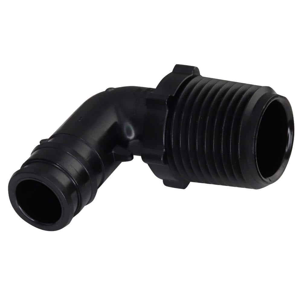 Apollo 1/2 in. x 1/2 in. Poly-Alloy PEX-A Expansion Barb x MNPT Male 90° Elbow Adapter (5-Pack) (4)