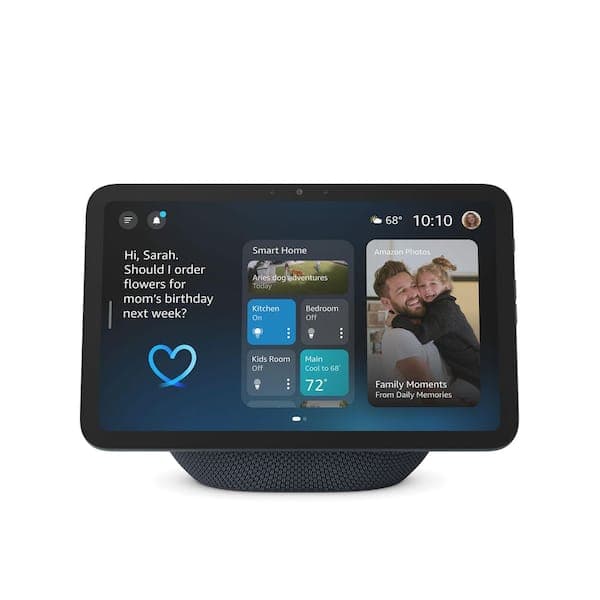 Amazon Echo Show 8 Vibrant HD 8.7 in. Display with Spatial Audio, Designed for Alexa+, Graphite (2)