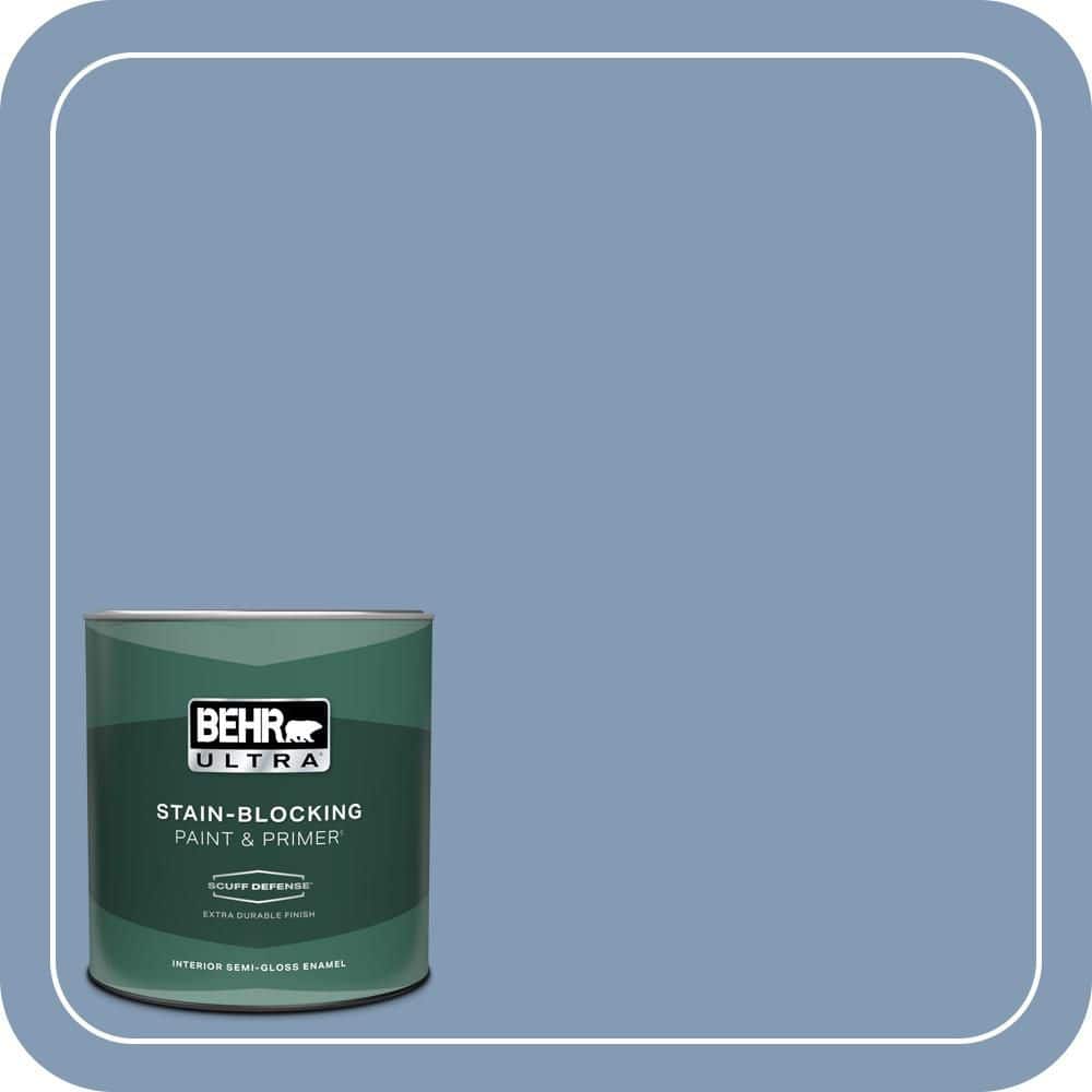 BEHR ULTRA 1 qt. #MQ5-51 Mystery Extra Durable Semi-Gloss Enamel Interior Paint & Primer