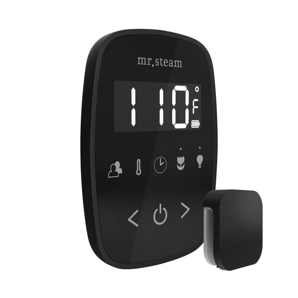 Mr. Steam TempoFlex Steam Shower Control and Steamhead in Black Matte Black (2)