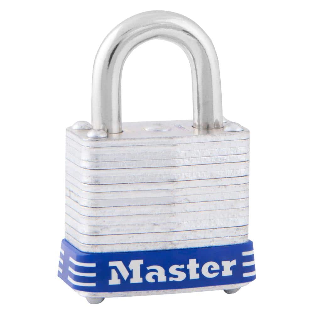 Master Lock Outdoor Padlock with Key, 1-1/8 in. Wide