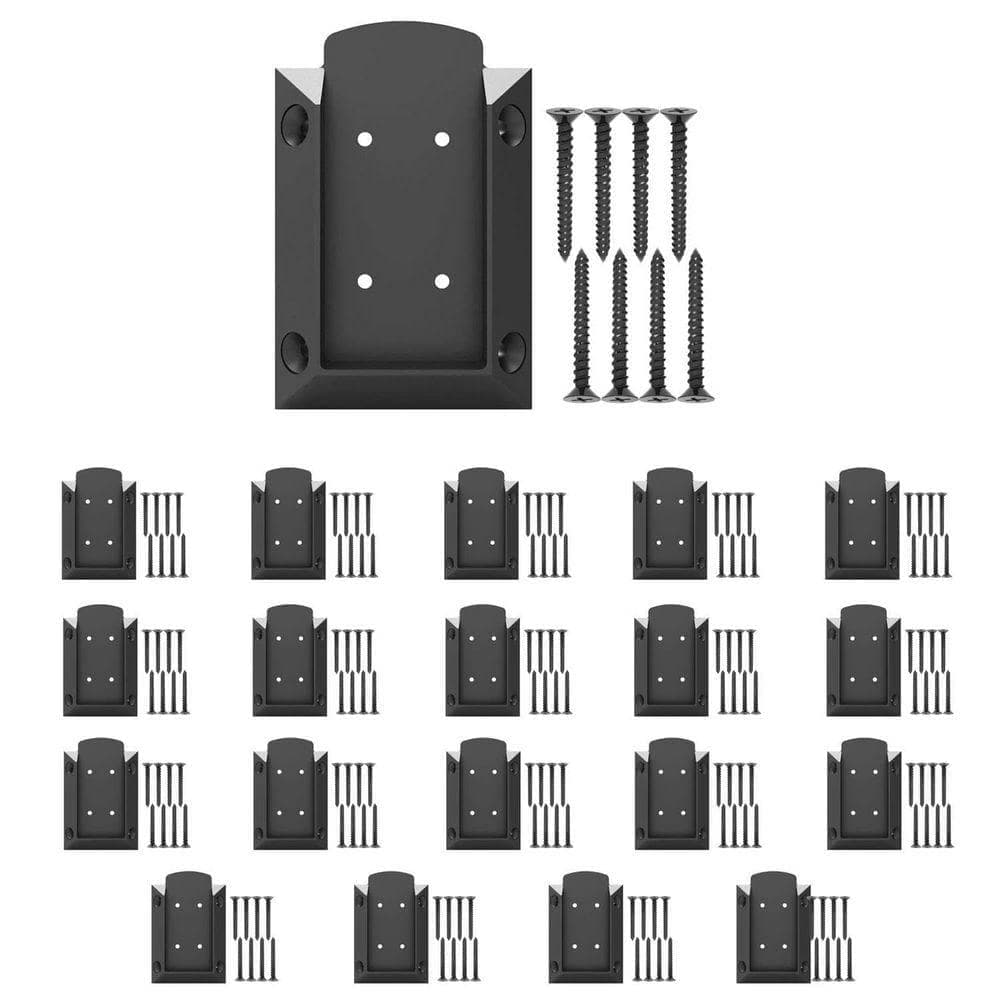 KIWDZFU Deck Railing Connectors with Rust-Free Screws for 2x4 Railing Wood Post, Brackets for Various Angles, 20 Pack (1)