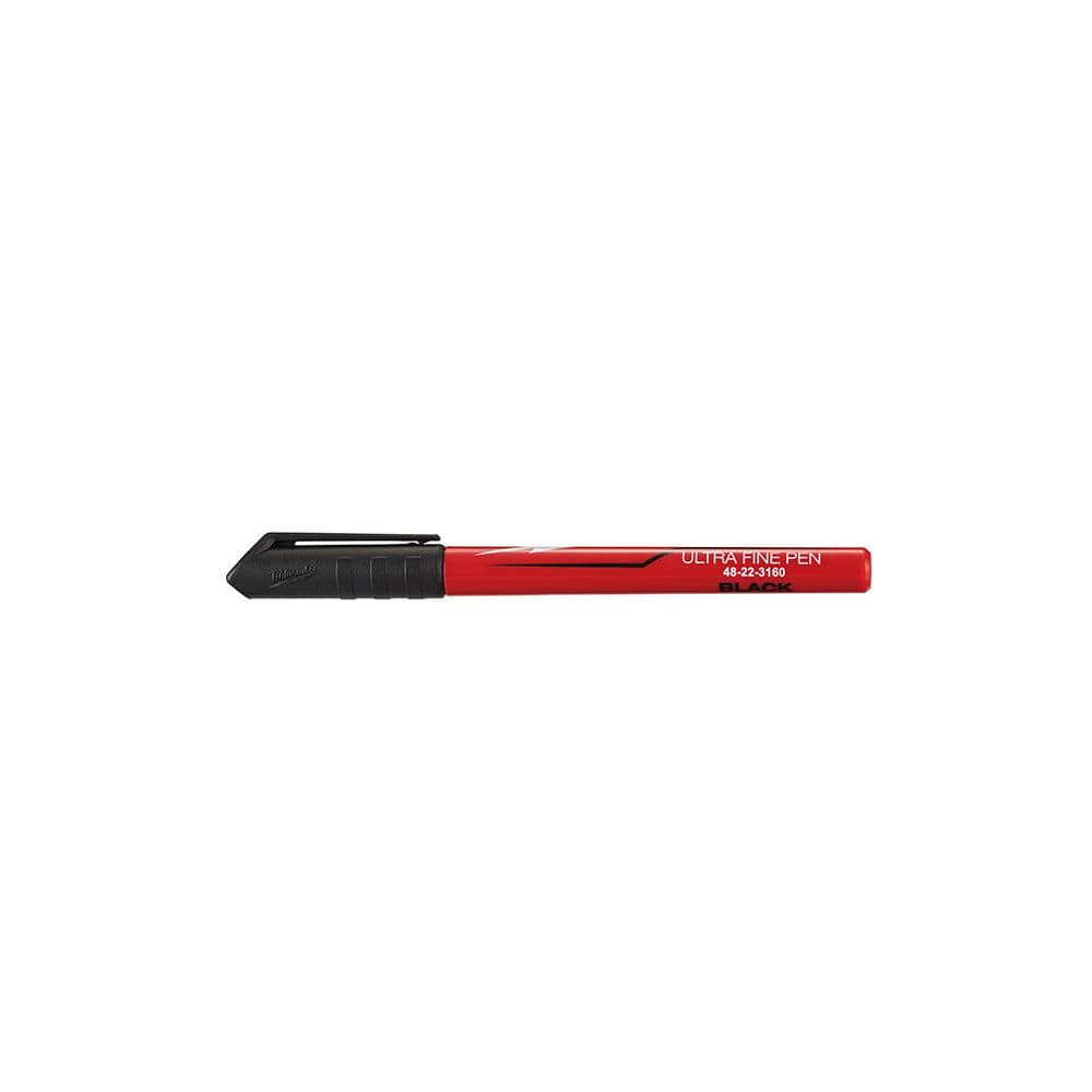 Milwaukee INKZALL Black Ultra Fine Point Pens (4-Pack) (2)