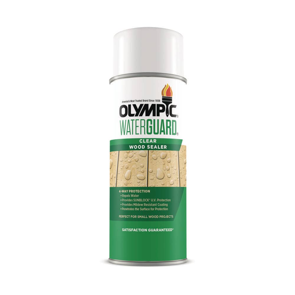 Olympic Waterguard 11 oz. Clear Exterior Waterproofing Wood Sealer Spray