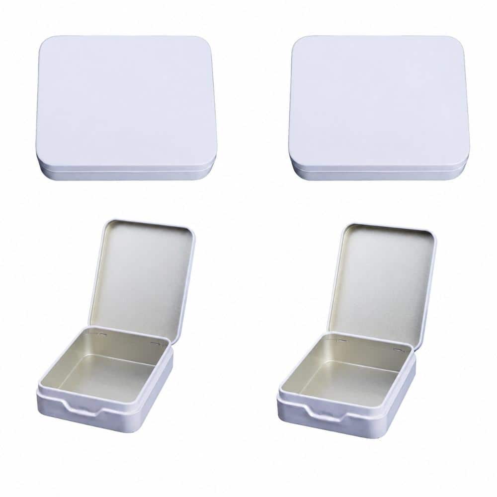 Unbranded Portable Travel Cotton Pad Holder and Cosmetic Sponge Dispenser with Dust Protection for Bathroom Vanity (1)