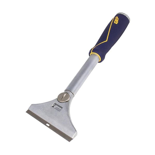 QEP 4 in. W Stainless Steel Blade Floor and Wall Razor Scraper