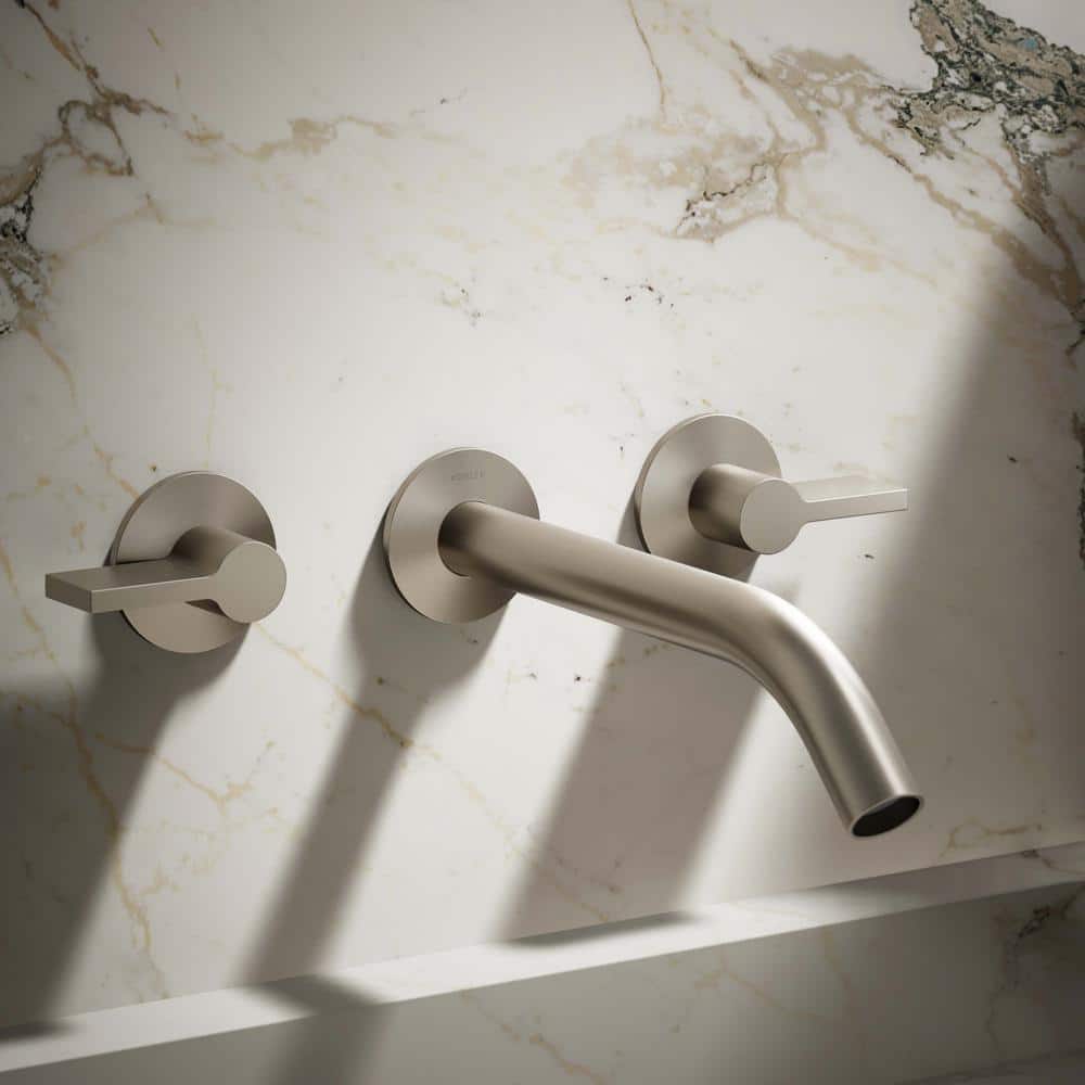 KOHLER Components Wall-Mount Bathroom Sink Faucet Lever Handle Trim (2)