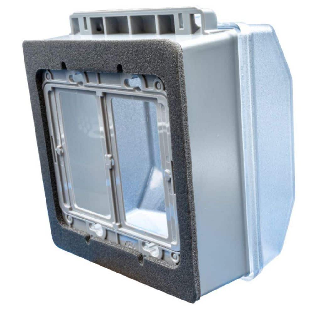 Southwire 2-Gang Extra Duty Clear While-In-Use Cover 40-in-1 (2)