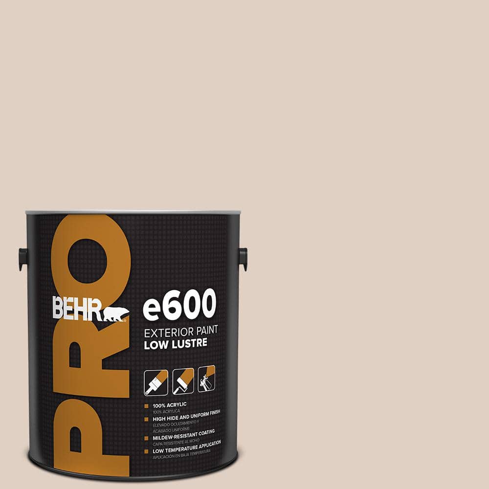 BEHR PRO 1 gal. #PWN-73 Winsome Beige Low Luster Exterior Paint