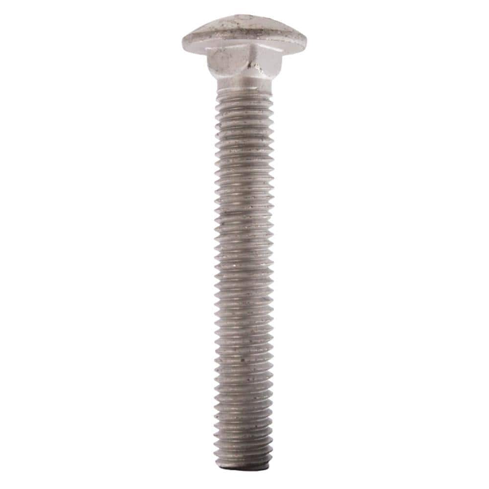 Everbilt 1/2 in.-13 x 3-1/2 in. Galvanized Carriage Bolt (25-Pack) (3)