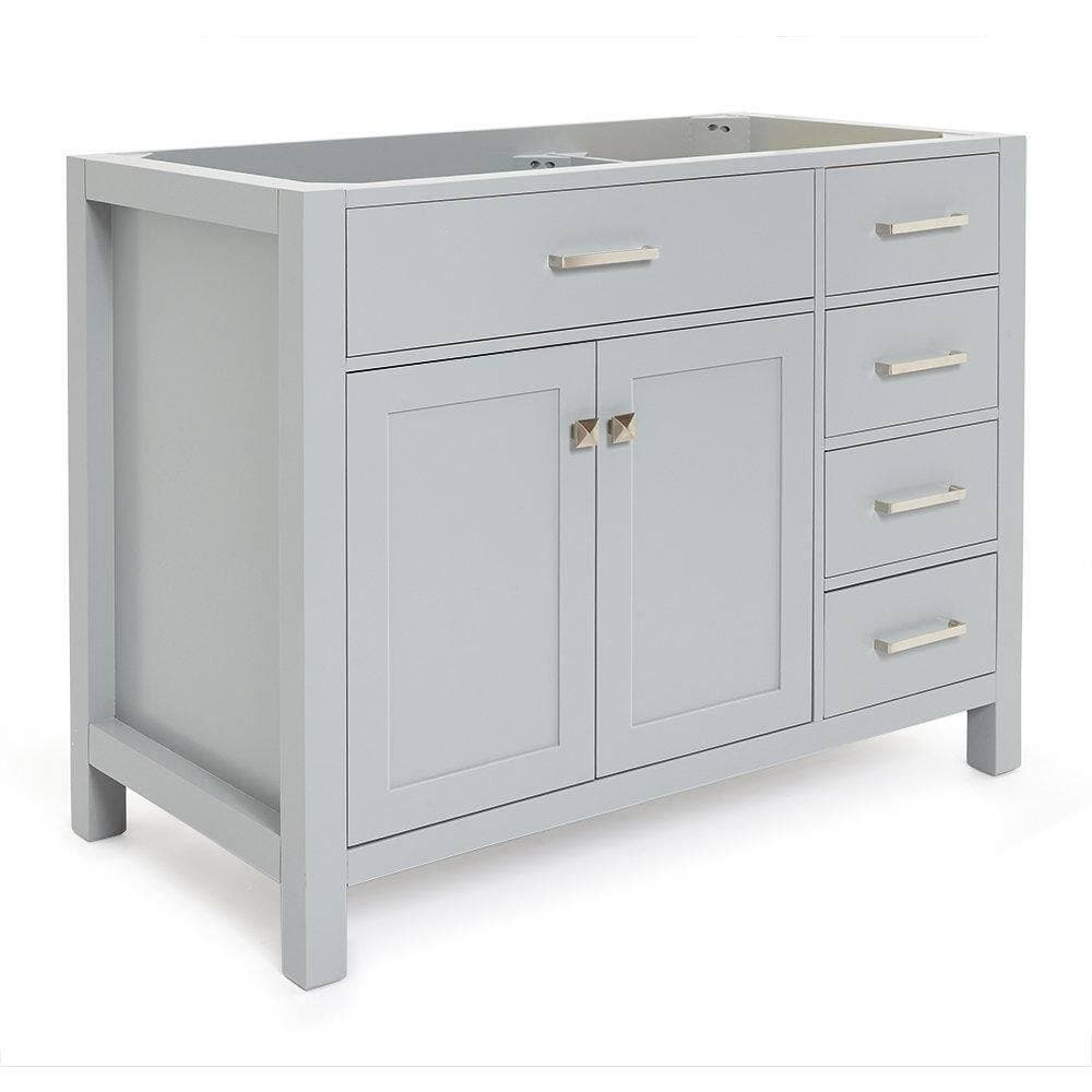 ARIEL Bristol Freestanding Bathroom Vanity Cabinet without Top (Assembled) (4)