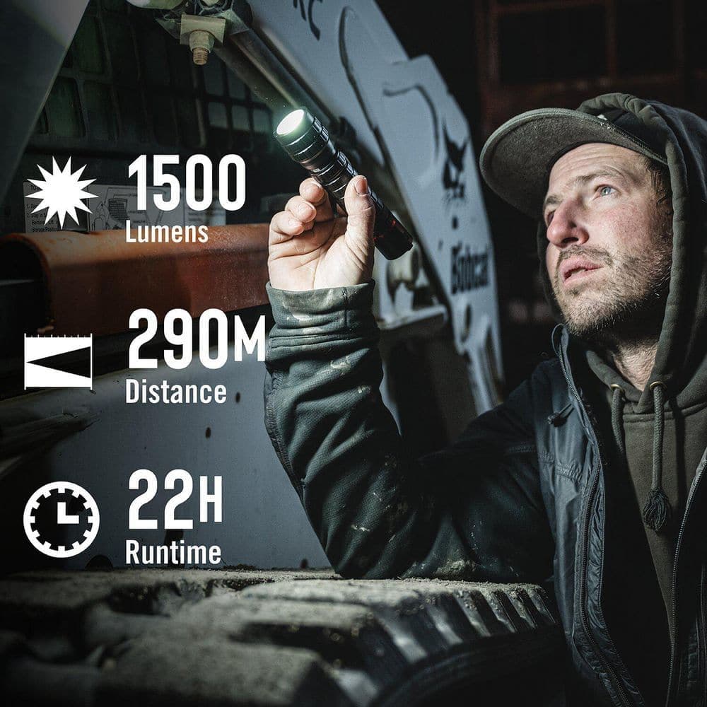 Coast G65R 1500 Lumens Waterproof Rechargeable LED Professional Flashlight (3)