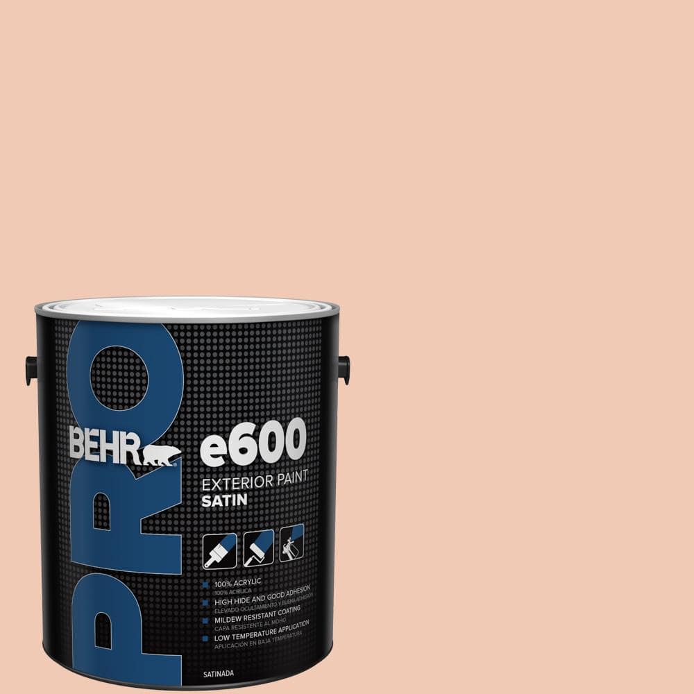 BEHR PRO 1 gal. #M200-2 Fruit Salad Satin Exterior Paint