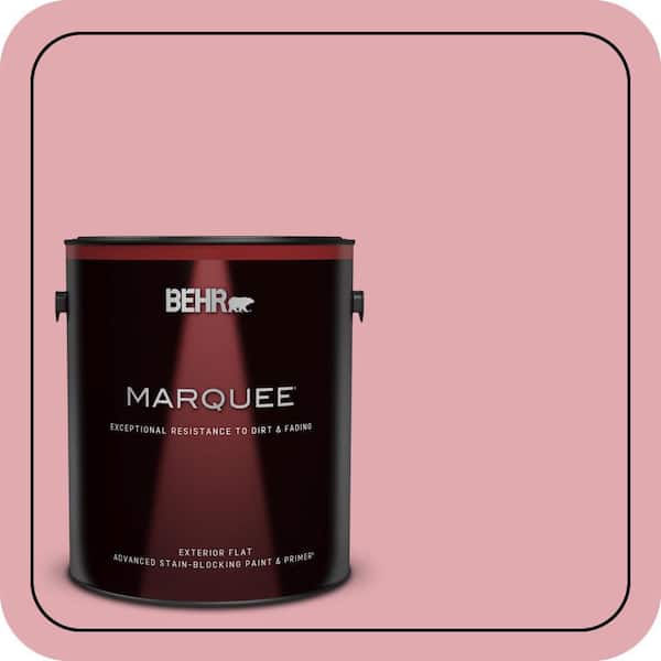 BEHR PREMIUM PLUS #130C-3 Raspberry Lemonade Enamel Interior/Exterior Paint & Primer Color Sample (3)