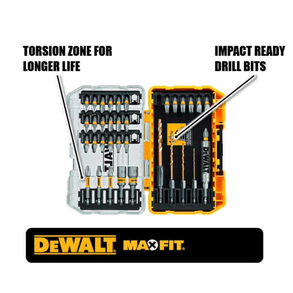 DEWALT MAXFIT Screwdriving Drill Bit Set (35-Piece) (2)
