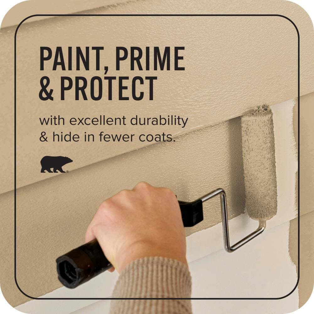 BEHR ULTRA 1 qt. #N290-5 Pocket Watch Satin Enamel Exterior Paint & Primer (3)