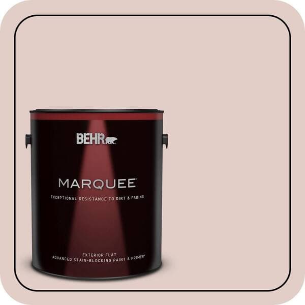 BEHR MARQUEE 1 gal. #700A-2 Chenille Flat Exterior Paint & Primer (2)