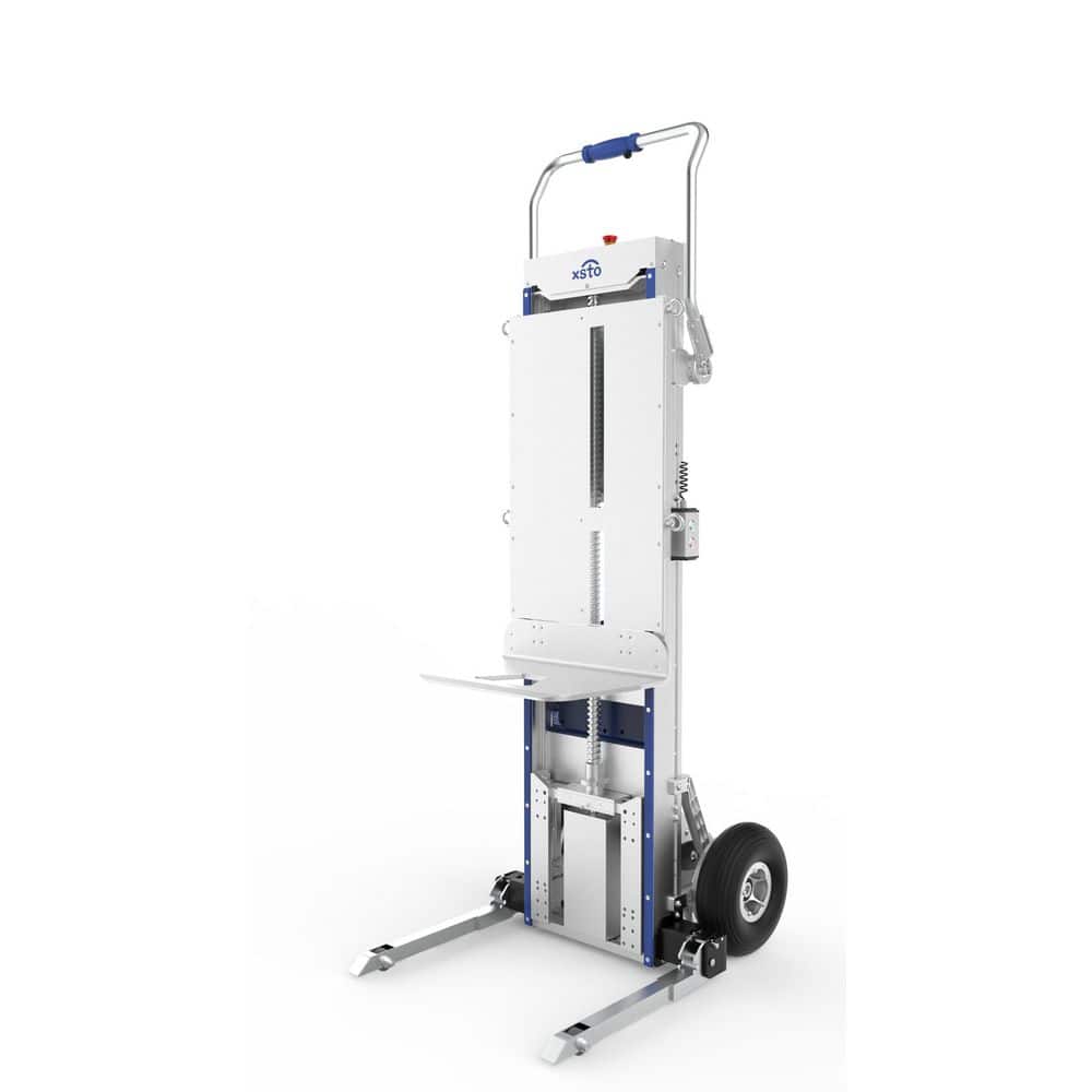 Cesicia 375 lb. Capacity Motorized Stair Climber with Forklift Hand Truck, Raising Platform and Wheels (1)