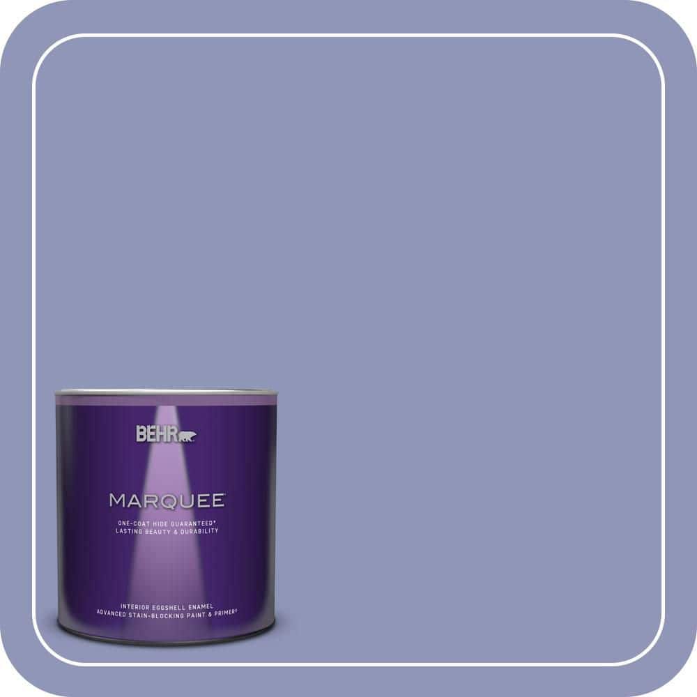 BEHR PREMIUM PLUS #BIC-20 Lively Lilac Flat Interior/Exterior Paint & Primer Color Sample (1)