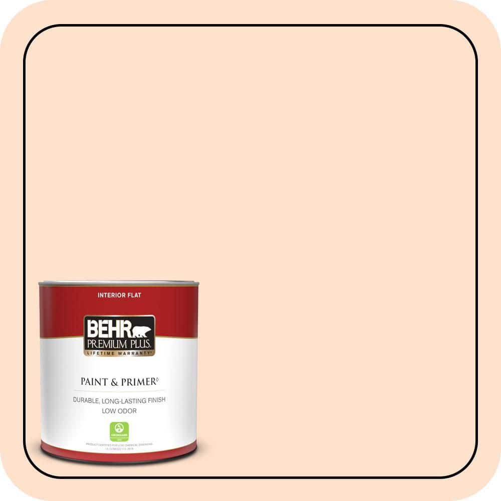 BEHR PREMIUM PLUS #P200-1 Melted Marshmallow Enamel Low Odor & Primer