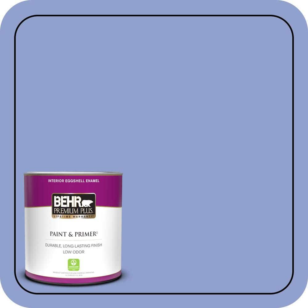 BEHR PREMIUM PLUS #600B-4 Pageant Song Enamel Low Odor & Primer