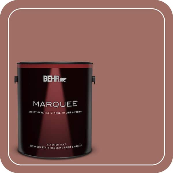 BEHR PREMIUM PLUS #190F-5 Brandy Enamel Low Odor & Primer (3)