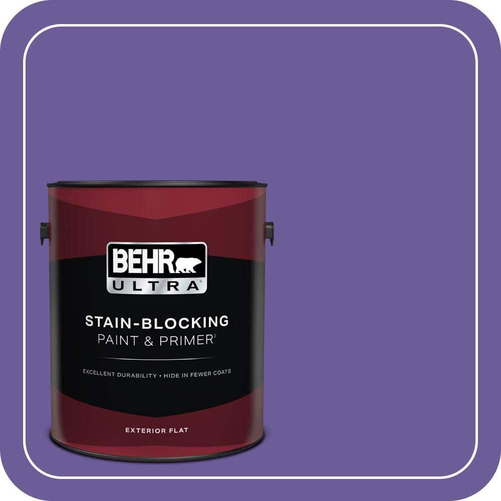 BEHR ULTRA 1 gal. #P560-6 Just a Fairytale Flat Exterior Paint & Primer