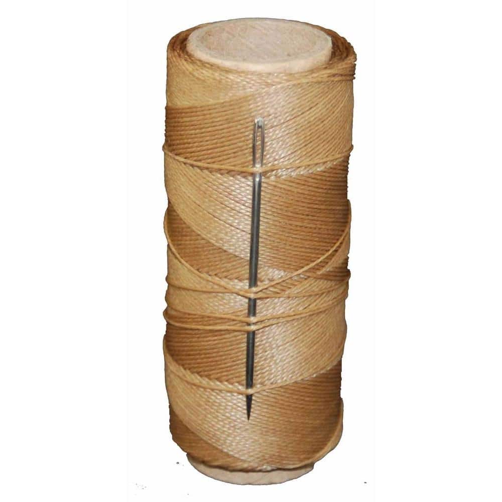 T.W. Evans Cordage 2 oz. Wax Sail Kit with Needle in Brown