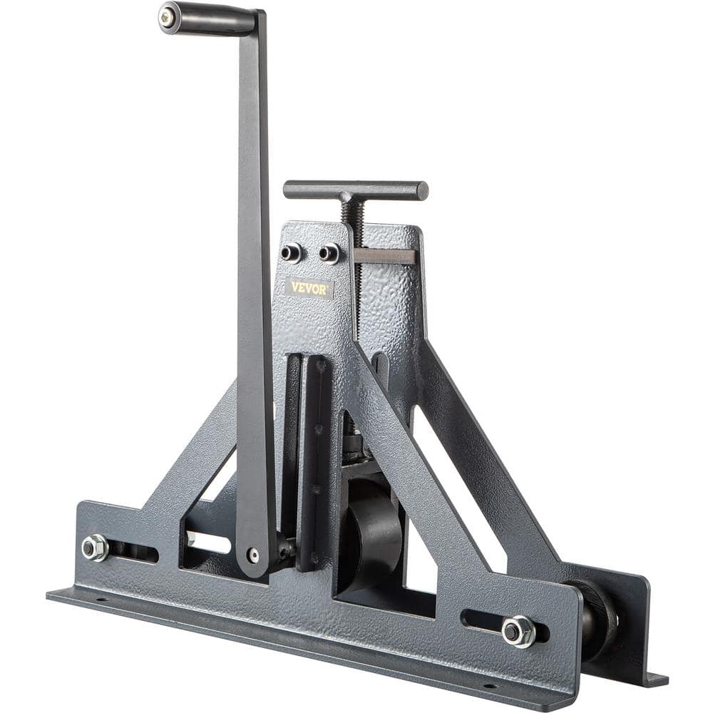 VEVOR 1-1/2 in. Rolling Pipe Bender Manual Square Rectangular Tube Bender 14-Gauge Roller Flat Bar For Steel Cooper Aluminum