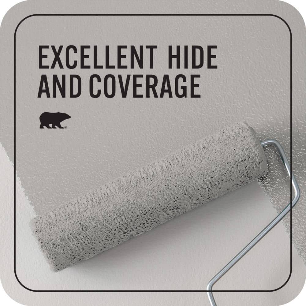 BEHR PREMIUM PLUS #790E-3 Porpoise Enamel EcoMix Plant-Based & Primer (2)