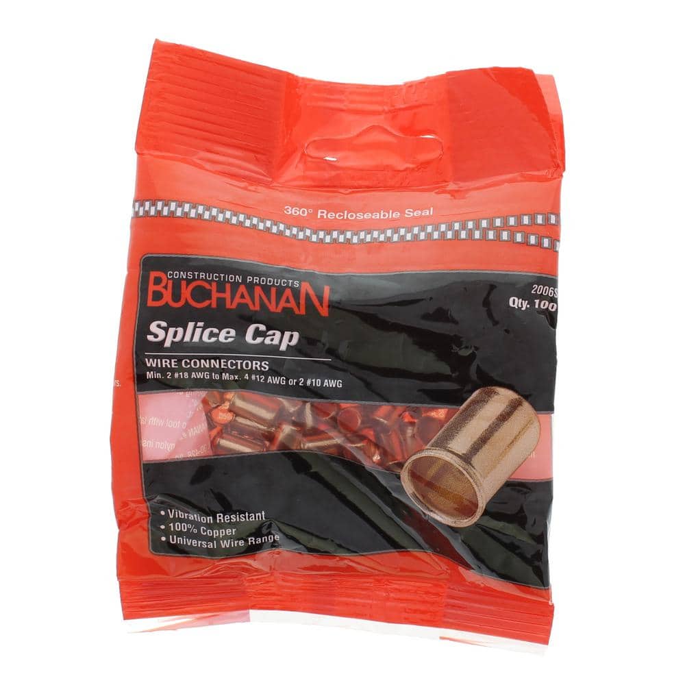 IDEAL Splice Cap Copper Crimp Connector (100-Pack) (3)