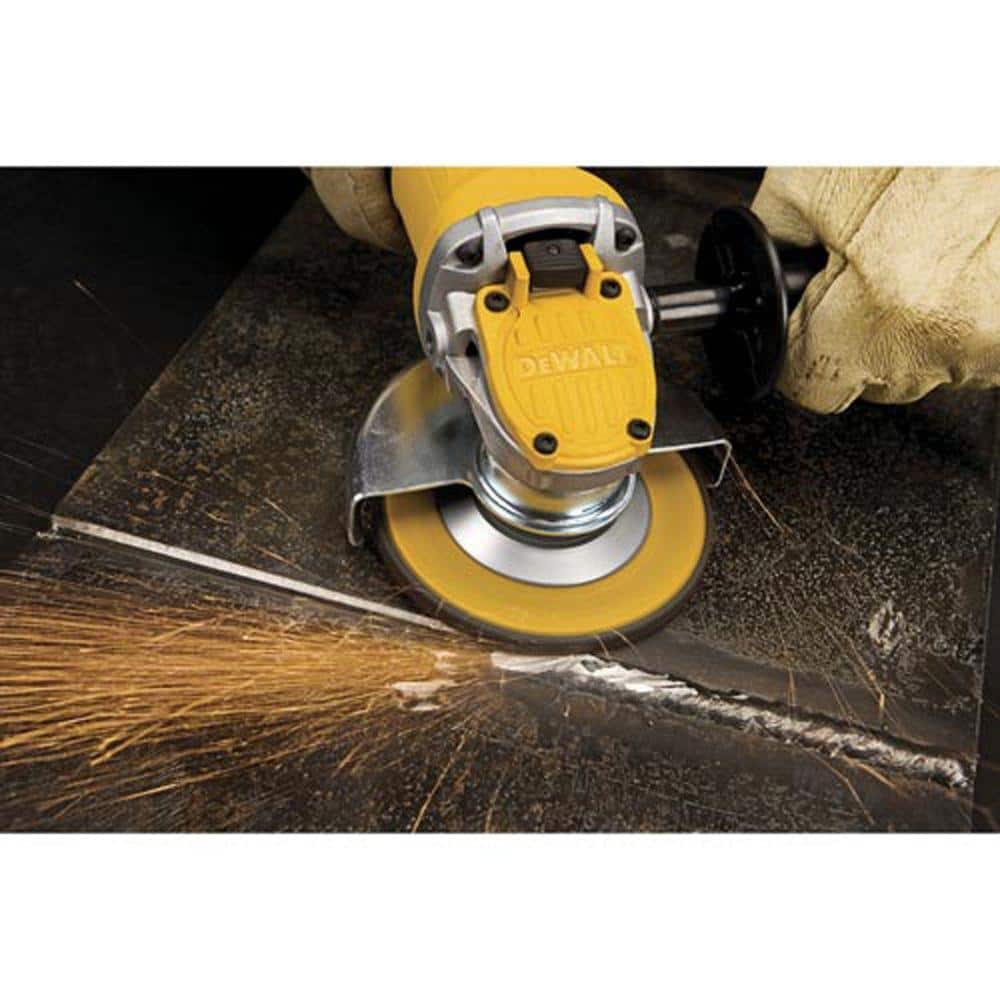 DEWALT 9 Amp Corded 4.5 in. Paddle Switch Small Angle Grinder without Lock-On (3)