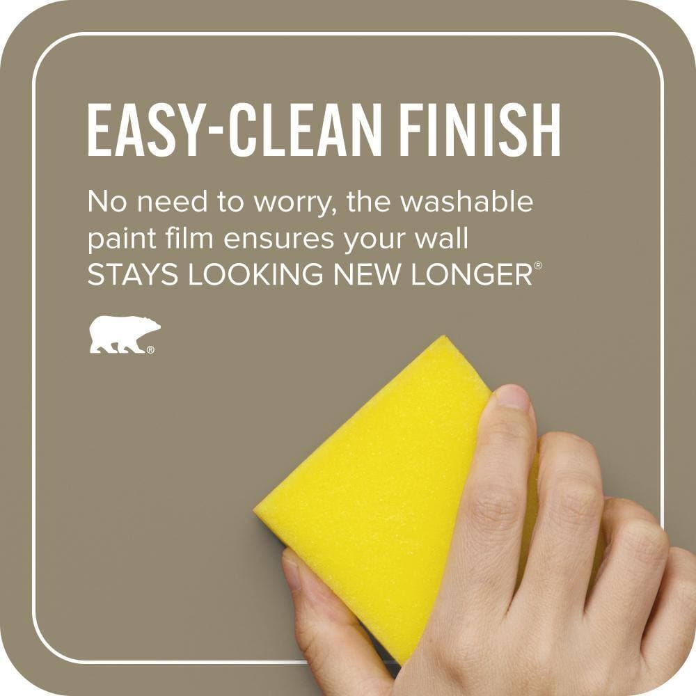 BEHR ULTRA 1 gal. #PPU8-03 Dry Pasture Extra Durable Semi-Gloss Enamel Interior Paint & Primer (4)