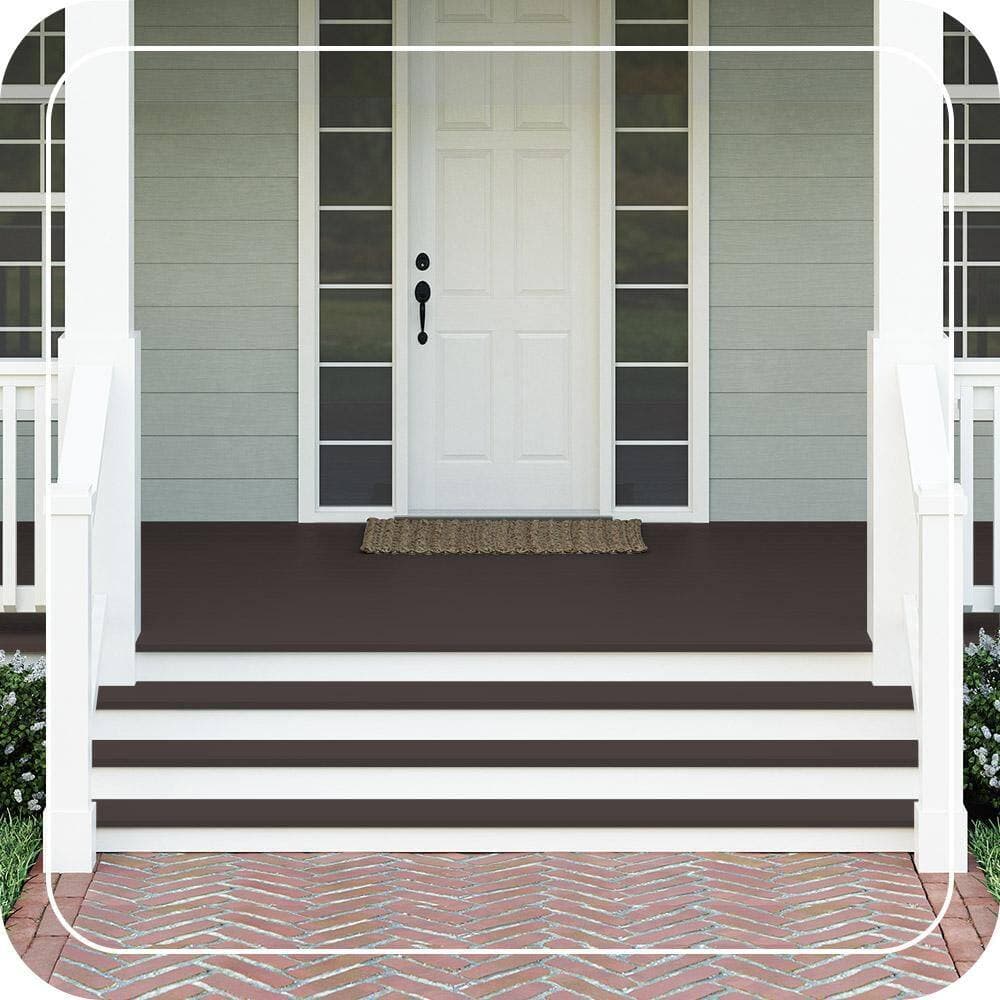 BEHR PREMIUM #PPU5-20 Textured Low-Lustre Enamel Interior/Exterior Porch and Patio Anti-Slip Floor Paint (2)