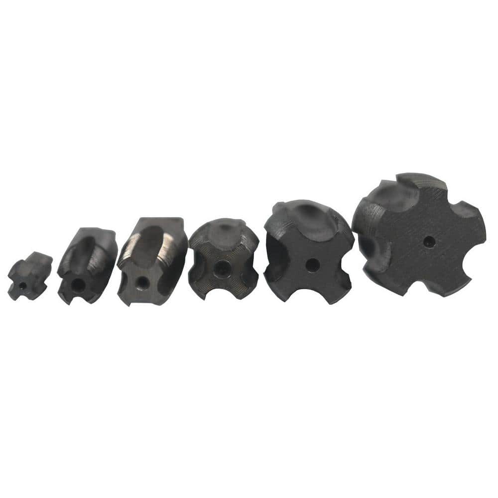 Drill America 1/8 in., 1/4 in., 3/8 in., 1/2 in., 3/4 in. and 1 in. Carbon Steel NPT Pipe Tap and Die Set (12-Piece) (2)