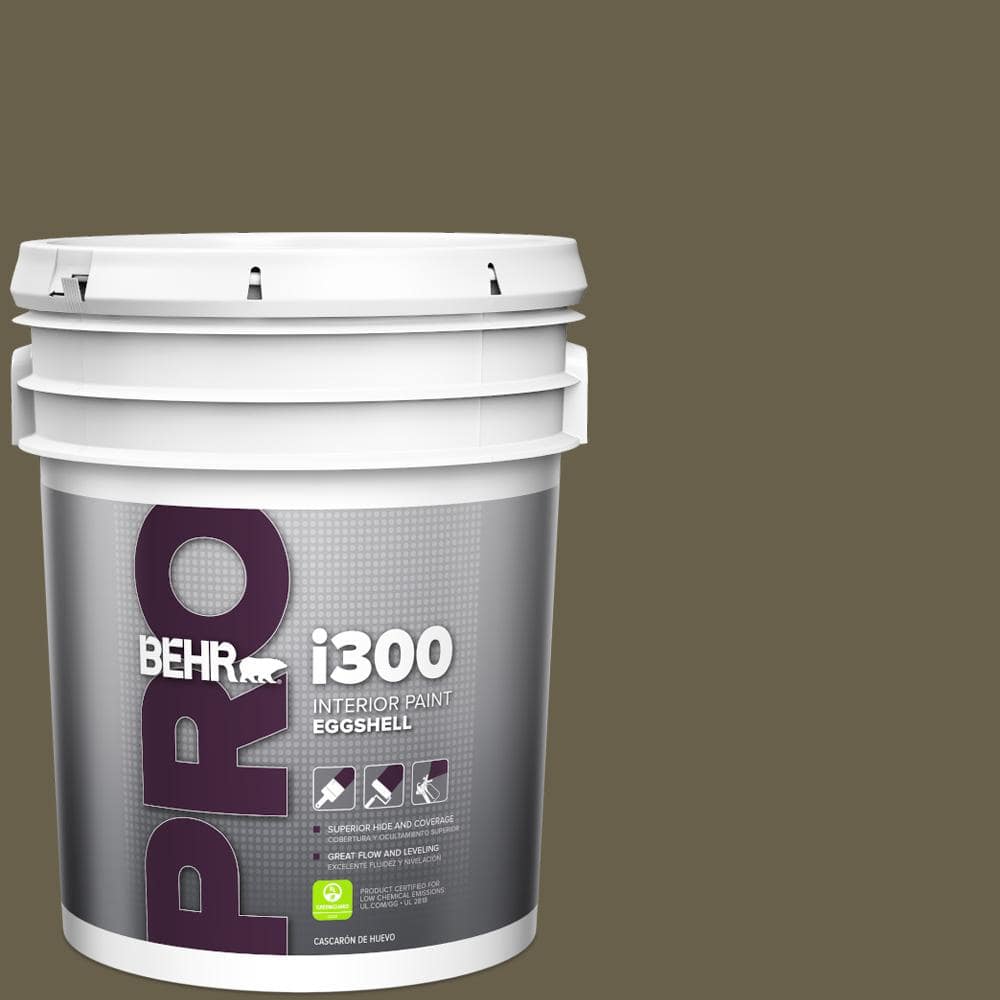 BEHR PRO 5 gal. #N340-7 Kilimanjaro Eggshell Interior Paint