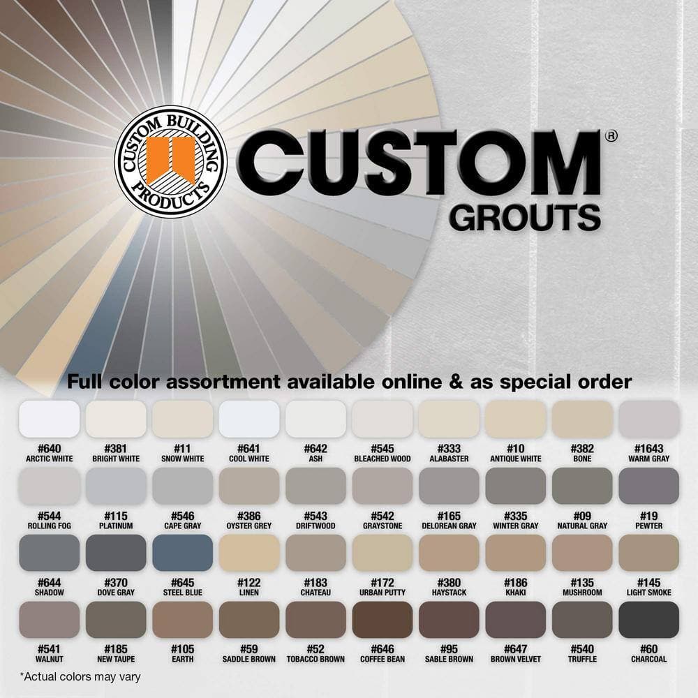 Custom Building Products Prism #115 Platinum 17 lb. Ultimate Performance Rapid Setting Grout (4)