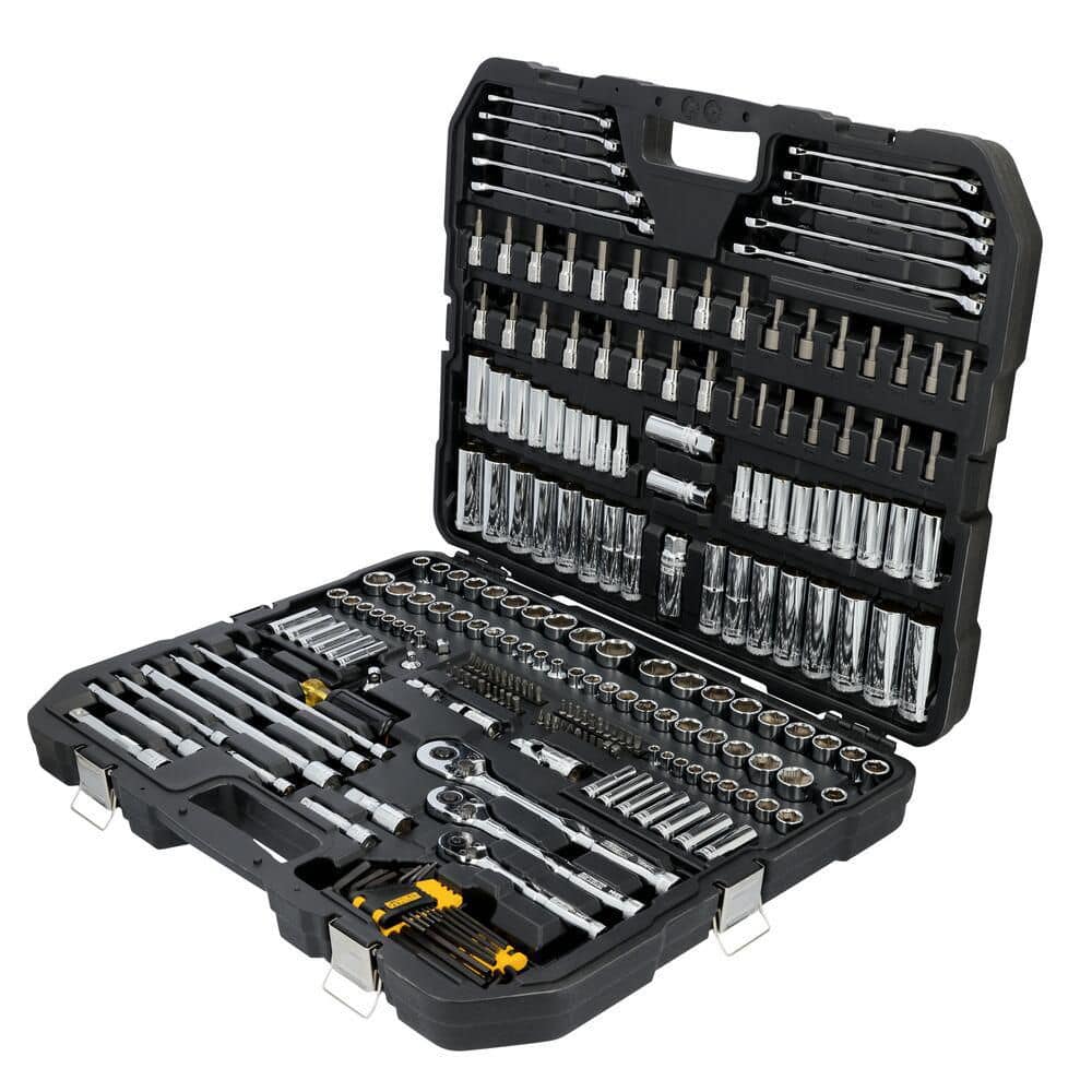 DEWALT Toughseries 242-Pieces Mechanics Tool Set for 1/4 in. 3/8 in. and 1/2 in. Drive with Hard Shell Carrier (2)