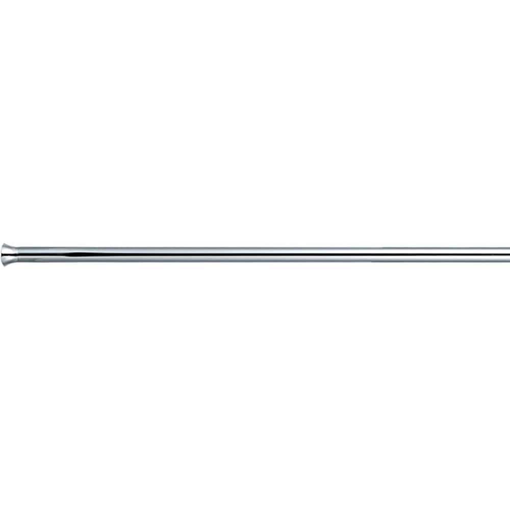 Dyiom Adjustable Shower Curtain Tension shower Rod 54-90 in. Width (2)