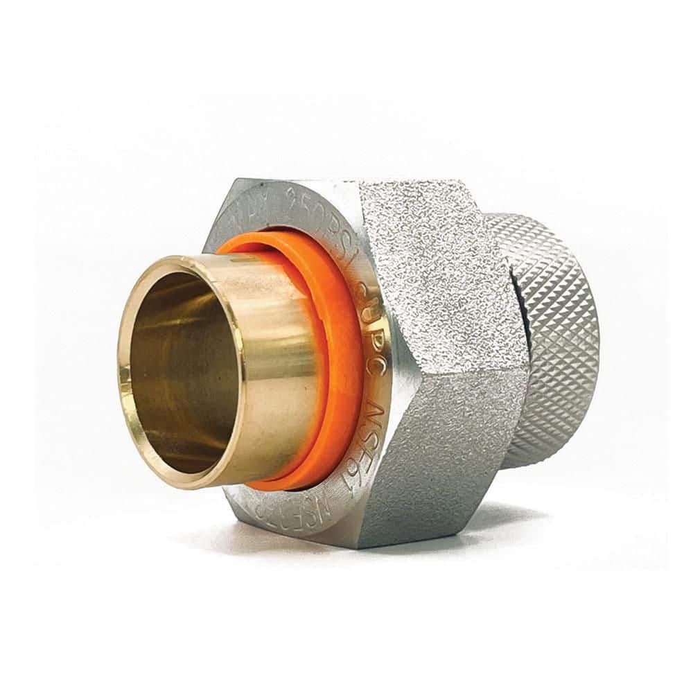 Everbilt 3/4 in. Galvanized Steel FIP x Sweat Dielectric Union (4)
