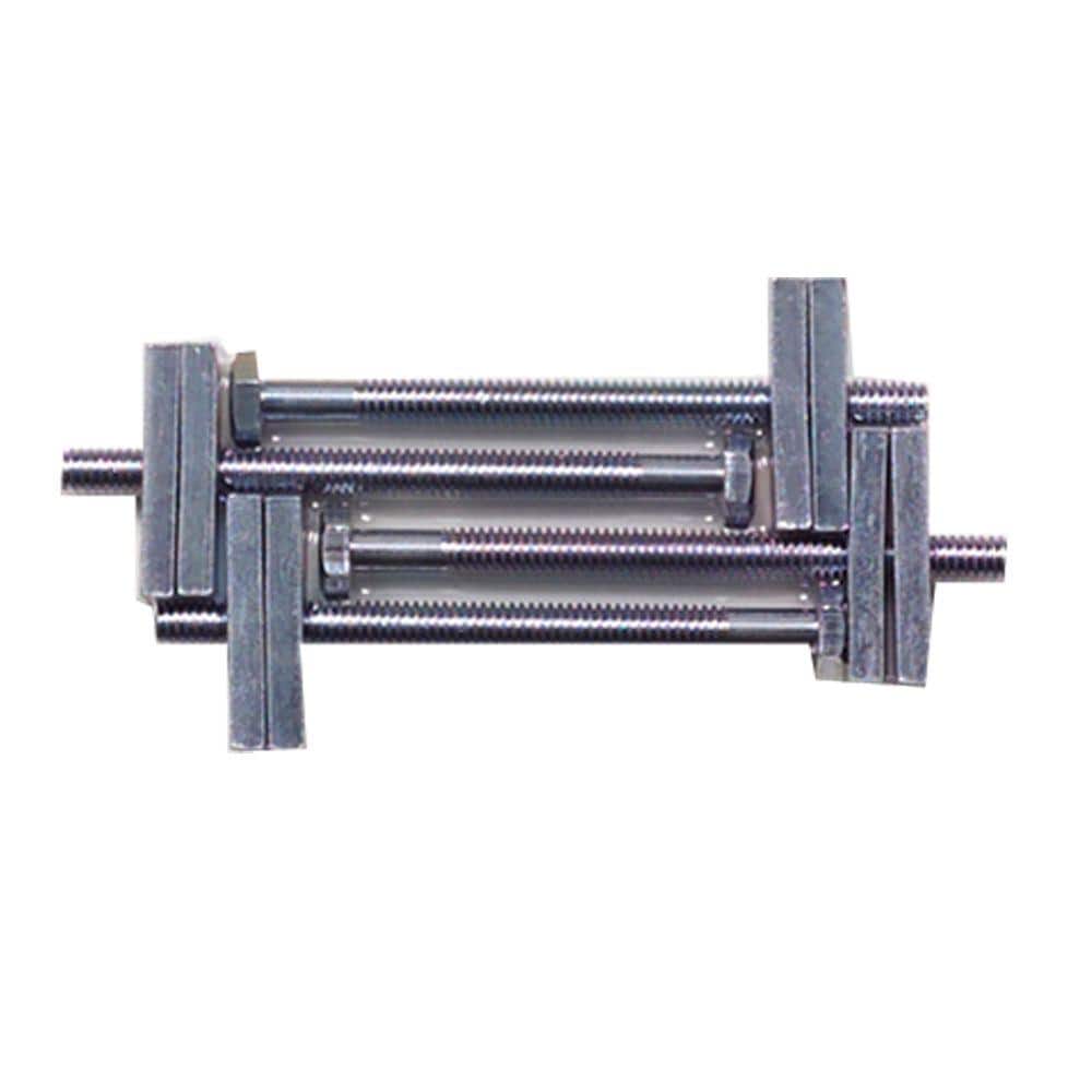 Hampton Bay 3.5 in. L Stainless Steel Adjustable Countertop Miter Bolt Kit (3)